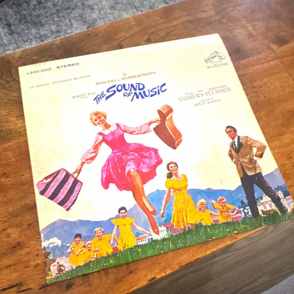 RCA Victor The Sound of Music Soundtrack Stereo Julie Andrews LSOD-2005